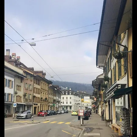 Joline Private Guest Apartement Studio 45M2 Nidau Exterior photo